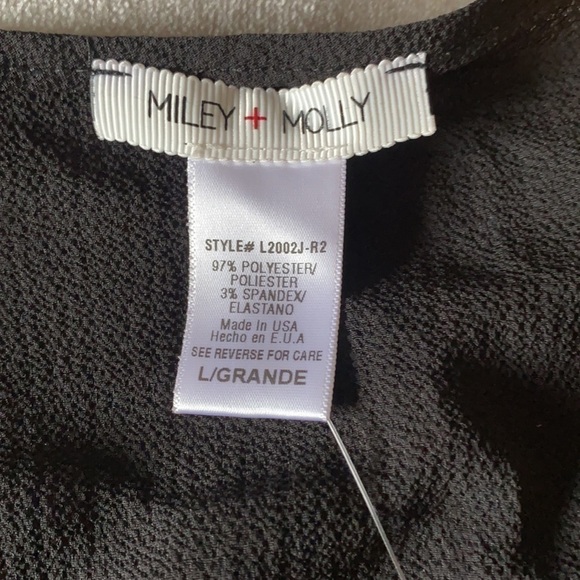 Beautiful black & gold polka dot Jacket Large - Picture 7 of 9